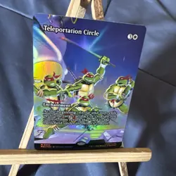 Teleportation Circle 0002 BORDERLESS FOIL Teenage Mutant Ninja Turtles NM Source - Image 2
