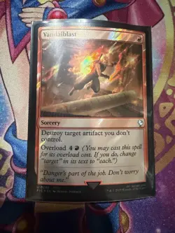 Vandalblast (Surge Foil) #298 Final Fantasy FIC Magic MTG LP - Image 1