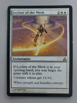 MTG Leyline of the Meek Guildpact Regular Rare LP - Image 1