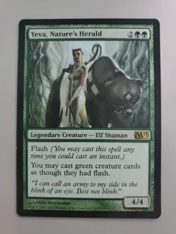 MTG Yeva, Nature's Herald Core Set 2013 (M13) Regular Rare - Image 1