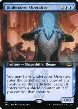 Undercover Operative-Streets Of New Capenna-Extended Art-Foil-414-LP - Image 1