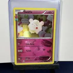 Swirlix RC19/RC32 Radiant Collection Holo XY Generations Pokemon Card - Image 2