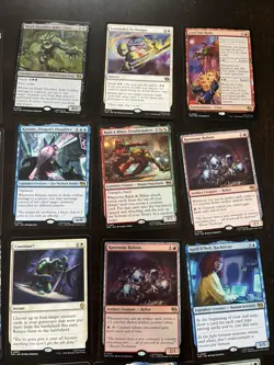 MTG TMNT Rare Lot x32 – Leonardo Cutting Edge Ravenous Robots NM - Image 3