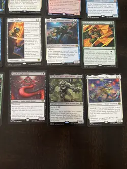 MTG TMNT Rare Lot x32 – Leonardo Cutting Edge Ravenous Robots NM - Image 4