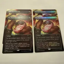 4x Platinum Chip-Caged Sun (2 Foil) MINT 2461 Secret Lair SLD MTG Rare Unplayed - Image 1