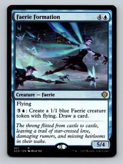 Faerie Formation Normal R Starter Commander Decks 51 NM - Image 1