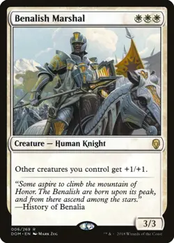 ~1x Benalish Marshal x1 ~NM~ DOM Magic the Gathering MtG~ - Image 1