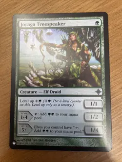MTG Magic: The Gathering Joraga Treespeaker ROE Rise of the Eldrazi List NM! - Image 1
