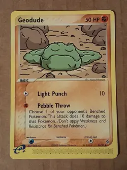 Pokemon Geodude 55/97 Ex Dragon Common NM-Mint See Pictures - Image 1