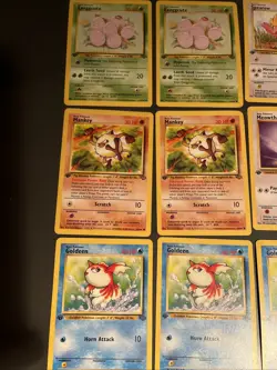 Ten 1st Edition Pokemon Card lot - Image 2
