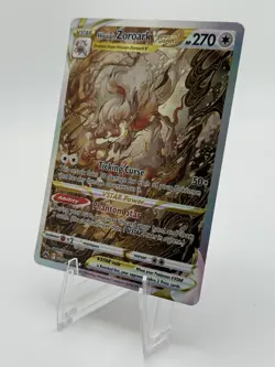 Pokemon Hisuian Zoroark VSTAR (Galarian Gallery) Ultra Rare Crown Zenith GG56/GG - Image 2