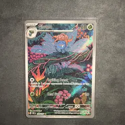 Gloom 198/197 Illustration Rare Holo NM Pokemon TCG SV03: Obsidian Flames (A) - Image 1
