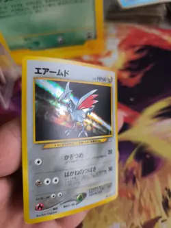 Pokemon Karte Card Panzaeron Skarmory Neo Genesis Gsnw Gold Silver Holo Wotc NM- - Image 4