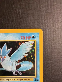 Pokemon TCG Articuno Fossil 2/62 Holo Rare 70 HP Unlimited 1999 Wizards - Image 2