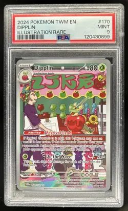 2024 Pokemon Twilight Masquerade Dipplin #170/167 PSA 9 - Image 1