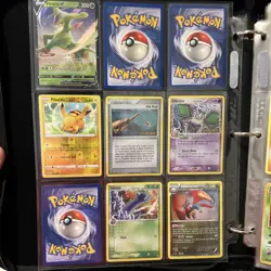 Binder of Holo Rare & Common Uncommon Pokemon TCG 1995-2008 - VINTAGE Dmg -NM - Image 2