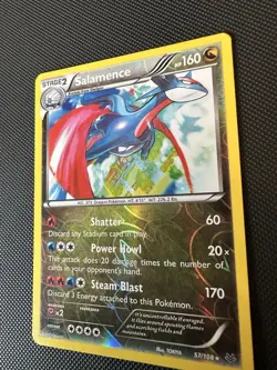 POKEMON LOT (5cards) XY Evolutions Holos Poliwrath Nintales Nidoking Salamanca - Image 2