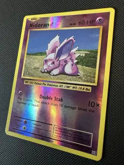 POKEMON LOT (5cards) XY Evolutions Holos Poliwrath Nintales Nidoking Salamanca - Image 4