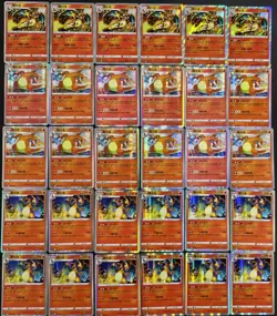 Lot*30 All Charizard Pokemon S-Chinese Rare Holo CS5aC 003/127 029/115 R NE40 - Image 1