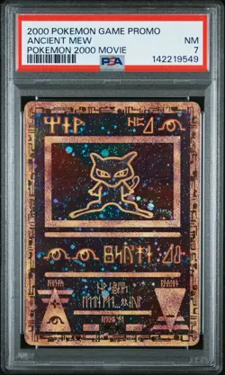 2000 POKEMON GAME MOVIE POKEMON 2000 MOVIE ANCIENT MEW PSA 7 - Image 1