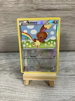 Pokemon TCG Buneary Flashfire 84/106 Reverse Holo LP. - Image 1