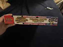 Pokemon TCG Ascended Heroes Premium Poster Collection Mega Lucario Ex (In Hand) - Image 4