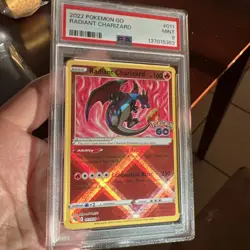 2022 POKEMON GO #011 RADIANT CHARIZARD PSA 9 - Image 3