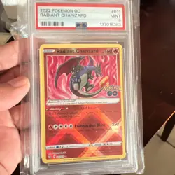 2022 POKEMON GO #011 RADIANT CHARIZARD PSA 9 - Image 4