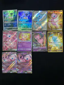 2025 Pokemon TCG S-Chinese Mew EX 151C 185/151 SSR Full Art Holo Lot*10 FT50 - Image 2