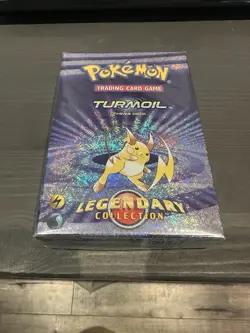 2002 Pokemon Turmoil Theme Deck Legendary Collection Unopened Factory Sealed - Image 1