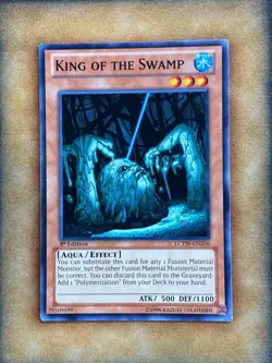Yugioh King of the Swamp LCYW-EN256 Common 1st Ed LP - Image 1