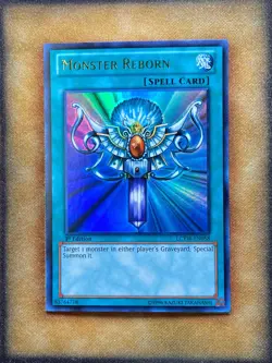 Yugioh Monster Reborn LCYW-EN058 Ultra Rare 1st Ed NM - Image 1