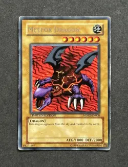 Yu-Gi-Oh! TCG Meteor Dragon MDP2-EN008 McDonald's Promo Limited Ed 1800/2000 - Image 1