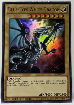 Blue-Eyes White Dragon JMPS-EN002 Shonen Jump Magazine Promos Limited Edition - Image 1