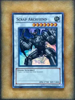 Yugioh Scrap Archfiend DREV-EN000 Super Rare NM - Image 1