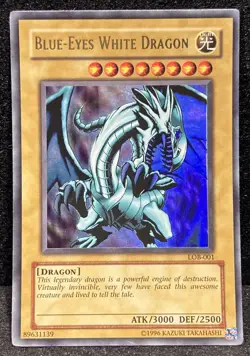 Blue-Eyes White Dragon LOB-001 The Legend of Blue Eyes White Dragon Unlimited - Image 1
