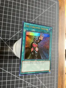 YuGiOh! The Forceful Sentry SRL-EN045 Ultra Rare 25th Anniversary Unlimited Mint - Image 2