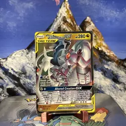Arceus & Dialga & Palkia GX - 156/236 Pokemon SM Cosmic Eclipse - Holo UR LP+ ✨ - Image 1