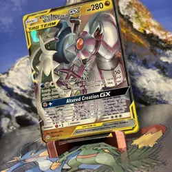 Arceus & Dialga & Palkia GX - 156/236 Pokemon SM Cosmic Eclipse - Holo UR LP+ ✨ - Image 2