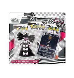 Pokemon TCG White Flare Tech Sticker Collection Gothitelle New Factory Sealed - Image 1
