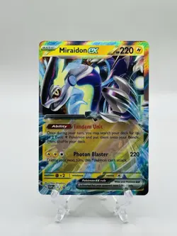 🔥Pokemon TCG-Miraidon ex-028-Scarlet & Violet Promo-Holo-M/NM!🔥 - Image 1