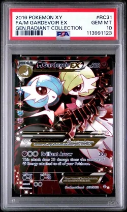Pokemon TCG M Gardevoir EX RC31/RC32 Generations Radiant Collection PSA 10 - Image 3