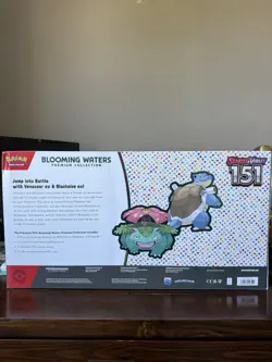 Factory Sealed Pokemon TCG 151 Blooming Waters Premium Collection - Image 2