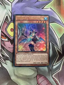 MVP1-EN052 Chocolate Magician Girl Ultra Rare 1st Edition NM Yugioh Card - Image 1