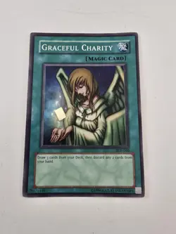Yu-Gi-Oh! Graceful Charity SDP-040 Starter Deck: Pegasus Unlimited Super Rare MP - Image 1