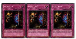 Yugioh- 3X Skull Lair - Common - 1st Edition - LON-082 - Light Play - Image 1