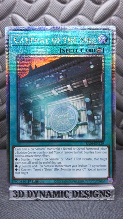 | Yugioh Gateway of the Six RA03-EN229 Quarter Century Secret Rare NM/M 🔥 | - Image 1