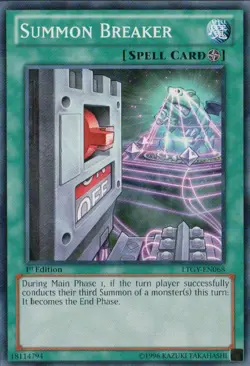 Yugioh! LP Summon Breaker - LTGY-EN068 - Common - Unlimited Edition Lightly Play - Image 1