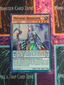 Yu-Gi-Oh! Magical Abductor PEVO-EN029 1st Edition Super Rare NM - Image 1