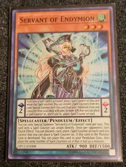 Yugioh Servant of Endymion OP12-EN008 Super Rare NM - Image 1